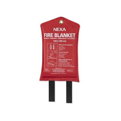 Nexa FB-120 RM Brannteppe Silikon Rød 120x120 cm Nexa FB-120 RM Brannteppe Silikon Rød 120x120 cm