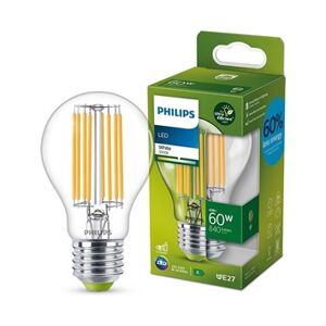 Philips LED CLA 60W A60 E27 3000K CL EELA SRT4 Low energy usage