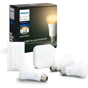 Philips HueWA Starter kit 8W A60 E27 3set sw EUR