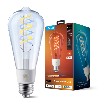 Govee Govee E27 Smart Edison Light Bulb 500lm Govee Govee E27 Smart Edison Light Bulb 500lm