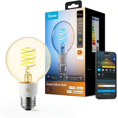 Govee Govee E27 Smart Edison G80 Bulb 500lm Govee Govee E27 Smart Edison G80 Bulb 500lm