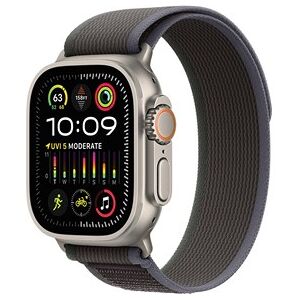 Apple Watch Ultra 2 GPS + Cellular, 49mm Titanium Case with Blue/Black Trail Loop - M/L