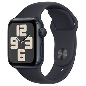 Apple Watch SE GPS 40mm Midnight Aluminium Case with Midnight Sport Band - S/M