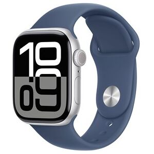 Apple Watch Series 10 GPS 42mm Silver Aluminium Case with Denim Sport Band - S/M Apple Watch Series 10 GPS 42mm Silver Aluminium Case with Denim Sport Band - S/M