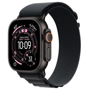 Apple Watch Ultra 3 GPS + Cellular 49mm Black Titanium Case with Black Alpine Loop - Medium Apple Watch Ultra 3 GPS + Cellular 49mm Black Titanium Case with Black Alpine Loop - Medium
