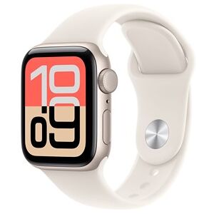 Apple Watch SE 3 GPS 40mm Starlight Aluminium Case with Starlight Sport Band - S/M Apple Watch SE 3 GPS 40mm Starlight Aluminium Case with Starlight Sport Band - S/M