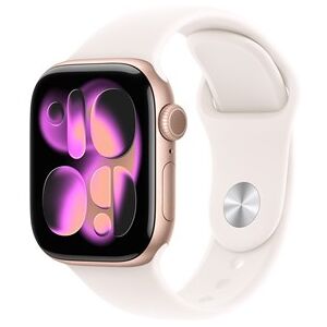 Apple Watch Series 11 GPS 42mm Rose Gold Aluminium Case with Light Blush Sport Band - M/L Apple Watch Series 11 GPS 42mm Rose Gold Aluminium Case with Light Blush Sport Band - M/L