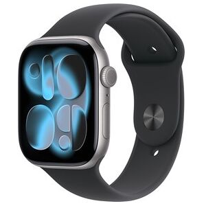 Apple Watch Series 11 GPS 46mm Space Grey Aluminium Case with Black Sport Band - S/M Apple Watch Series 11 GPS 46mm Space Grey Aluminium Case with Black Sport Band - S/M