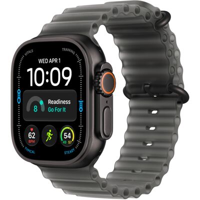 Apple Watch Ultra 4 GPS + Cellular 49mm Black Titanium Case with Translucent Black Ocean Band Apple Watch Ultra 4 GPS + Cellular 49mm Black Titanium Case with Translucent Black Ocean Band