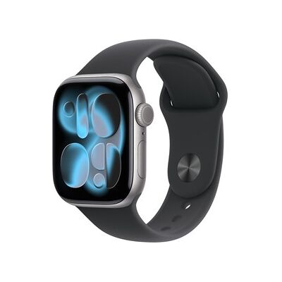 Apple Watch Series 11 GPS 42mm Space Grey Aluminium Case with Black Sport Band - M/L Apple Watch Series 11 GPS 42mm Space Grey Aluminium Case with Black Sport Band - M/L