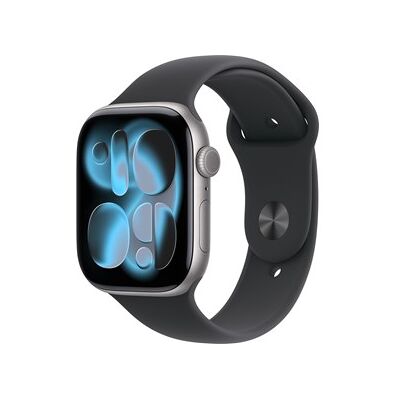 Apple Watch Series 11 GPS 46mm Space Grey Aluminium Case with Black Sport Band - M/L Apple Watch Series 11 GPS 46mm Space Grey Aluminium Case with Black Sport Band - M/L