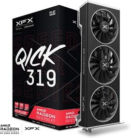 Pine XFX Radeon RX 6700XT SPEEDSTER QICK319 BLACK