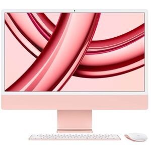 24-inch iMac with Retina 4.5K display: Apple M3 chip with 8‑core CPU and 10‑core GPU, 512GB SSD - Pink