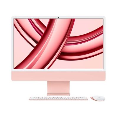 Apple 24-inch iMac - Retina 4,5K display, M3 chip 8‑core CPU 10‑core GPU, 8GB RAM, 256GB SSD - Pink Apple 24-inch iMac - Retina 4,5K display, M3 chip 8‑core CPU 10‑core GPU, 8GB RAM, 256GB SSD - Pink