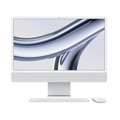 Apple 24-inch iMac - Retina 4,5K display, M3 chip 8‑core CPU 10‑core GPU, 8GB RAM, 512GB SSD - Silver Apple 24-inch iMac - Retina 4,5K display, M3 chip 8‑core CPU 10‑core GPU, 8GB RAM, 512GB SSD - Silver
