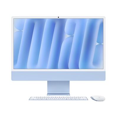 Apple 24-inch iMac - Retina 4,5K display, M4 chip 10-core CPU 10-core GPU, 16GB RAM, 512GB SSD - Blue Apple 24-inch iMac - Retina 4,5K display, M4 chip 10-core CPU 10-core GPU, 16GB RAM, 512GB SSD - Blue