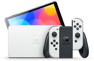 Nintendo Switch (OLED model) white