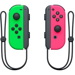 Nintendo Switch Joy-Con Pair Neon Green, Neon Pink