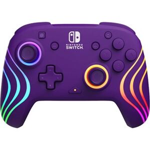 Nintendo PDP Afterglow Wave Wireless Controller - Purple