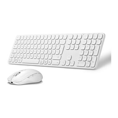 Andersson WSK-M3000 - Wireless Keyboard and Mouse Kit 2.4G+BT White Andersson WSK-M3000 - Wireless Keyboard and Mouse Kit 2.4G+BT White