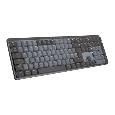 Logitech MX Mechanical Wireless Illuminated Performance Keyboard - GRAPHITE - PAN - Tactile Logitech MX Mechanical Wireless Illuminated Performance Keyboard - GRAPHITE - PAN - Tactile