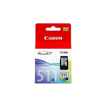 Canon Ink CL-511 BlackTriColor 2972B001 Canon Ink CL-511 BlackTriColor 2972B001