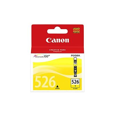 Canon Ink CLI-526Y Yellow 4543B001 Canon Ink CLI-526Y Yellow 4543B001