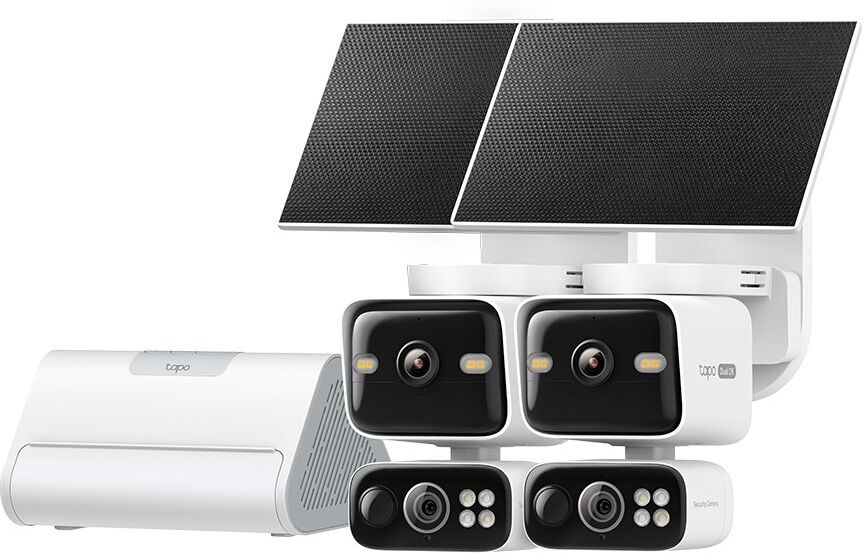 Bilde av Tapo HB410 Solar Cam 2K Dual (2-Cam Kit)