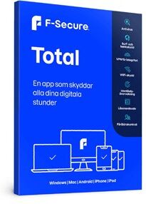 F-Secure TOTAL (1 år 5 enheter)