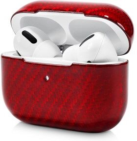 Andersson Airpods Pro Case Micro Fiber Glossy Red