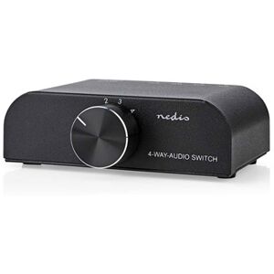 Nedis Analog Audio Switch - 4 port