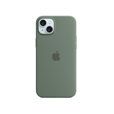 Apple iPhone 15 Plus Silicone Case with MagSafe - Cypress Apple iPhone 15 Plus Silicone Case with MagSafe - Cypress