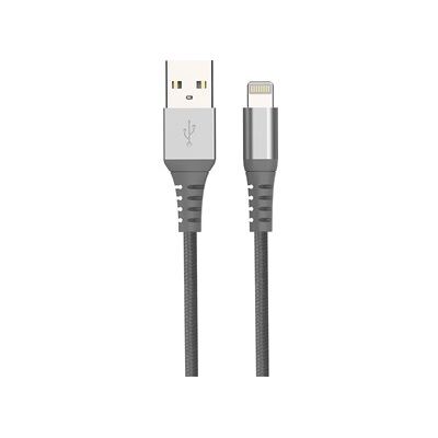 Andersson Lightning Cable Braided 1,5m Space Gray 2.4A Andersson Lightning Cable Braided 1,5m Space Gray 2.4A