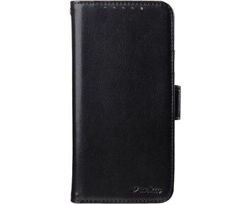 Samsung Melkco Walletcase Samsung Galaxy S21FE Black