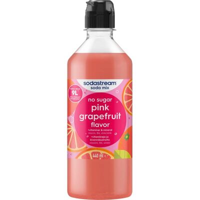 SodaStream Pink Grapefruit, No Sugar 400ml SodaStream Pink Grapefruit, No Sugar 400ml