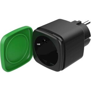 Deltaco Smart Outdoor Plug Energy Monitor Black