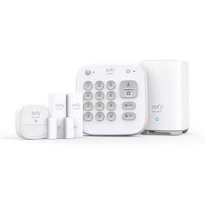 Eufy Sikkerhetssett - Hvit - Hjemmealarmsystem - Wi-Fi Eufy Sikkerhetssett - Hvit - Hjemmealarmsystem - Wi-Fi