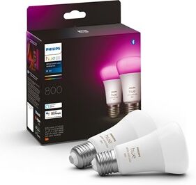 Philips Hue Bulbs HueWCA 6.5W A60 E27 2P EUR