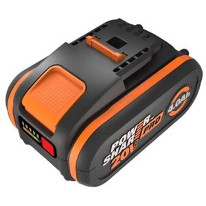 WORX 20V 4.0Ah battery with indicator