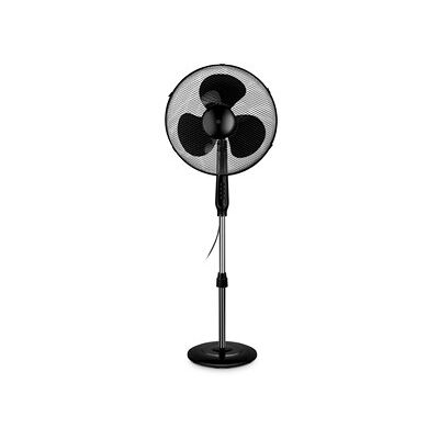 Generisk oscillerende gulvventilator - 3 hastigheter - Svart Generisk oscillerende gulvventilator - 3 hastigheter - Svart