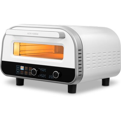 Austin and Barbeque AABQ - Electric Digital Pizza Oven - White Austin and Barbeque AABQ - Electric Digital Pizza Oven - White