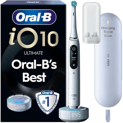 Oral-B iO10 Stardust White, Charging Travel Cas Oral-B iO10 Stardust White, Charging Travel Cas