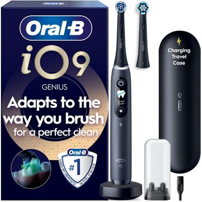 Oral-B iO9 Black Onyx, Charging Travel Case, Tr Oral-B iO9 Black Onyx, Charging Travel Case, Tr