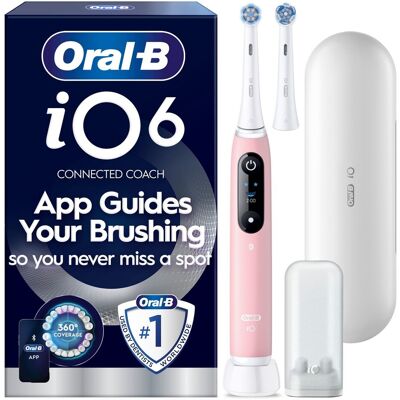 Oral-B iO6 Series Pink Sand Sensitive, Travel C Oral-B iO6 Series Pink Sand Sensitive, Travel C