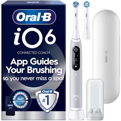 Oral-B iO6 Grey Opal, Travel Case, Travel Refil Oral-B iO6 Grey Opal, Travel Case, Travel Refil