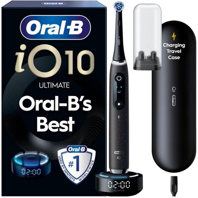 Oral-B iO10 Cosmic Black, Charging Travel Case, Oral-B iO10 Cosmic Black, Charging Travel Case,