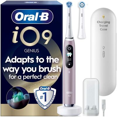 Oral-B iO9 Rose Quartz, Charging Travel Case, T Oral-B iO9 Rose Quartz, Charging Travel Case, T