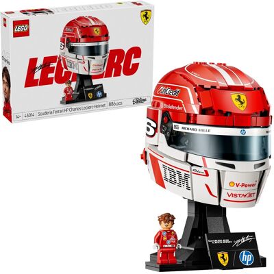 Lego Editions Scuderia Ferrari HP Charles Leclerc hjelm 43014 Lego Editions Scuderia Ferrari HP Charles Leclerc hjelm 43014