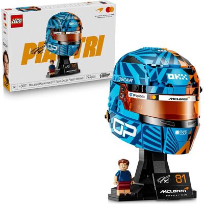 LEGO Editions Vehicles McLaren F1 Oscar Piastri Helmet 43017 LEGO Editions Vehicles McLaren F1 Oscar Piastri Helmet 43017