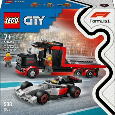 Lego City F1-trailer med Audi F1-racerbil 60493 Lego City F1-trailer med Audi F1-racerbil 60493